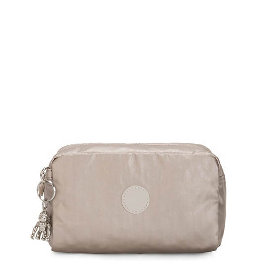 Sacs Kipling Gleam Metallic Pouch Beige | FR 1083UZ